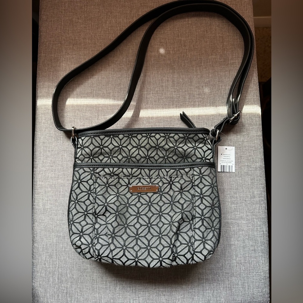 Crossbody shoulder bag with room for everything you need!